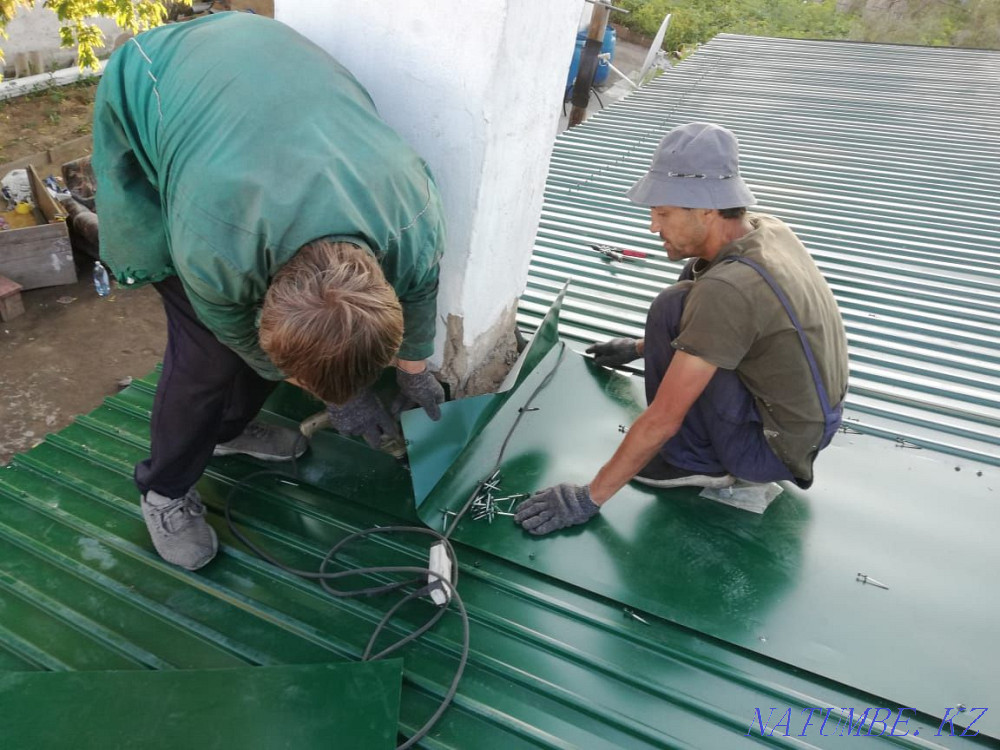Not expensive. Roofing works. Roof repairs. Roofing. Karagandy - photo 7