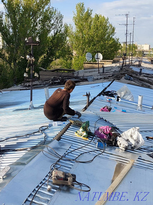 Not expensive. Roofing works. Roof repairs. Roofing. Karagandy - photo 3