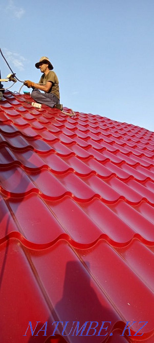 Not expensive. Roofing works. Roof repairs. Roofing. Karagandy - photo 6