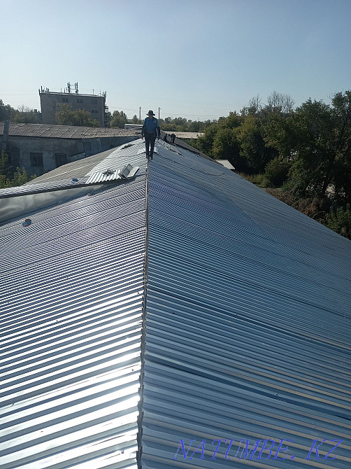 Not expensive. Roofing works. Roof repairs. Roofing. Karagandy - photo 8