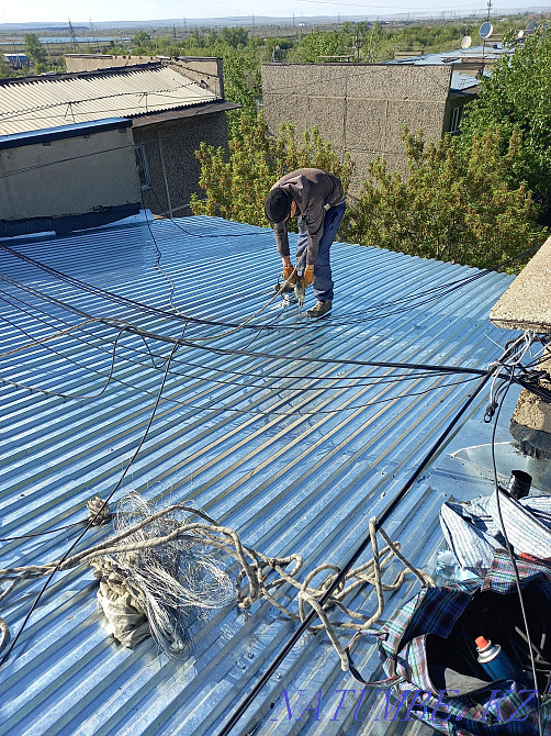 Not expensive. Roofing works. Roof repairs. Roofing. Karagandy - photo 4