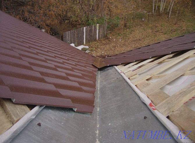 Roofing works, construction of frame houses Almaty - photo 2