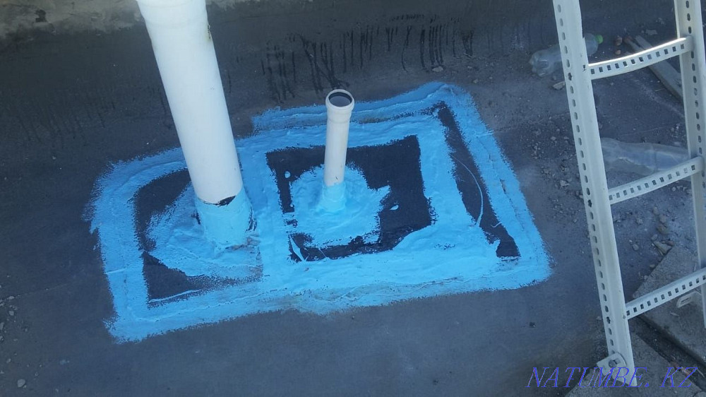 Roof repair of high-rise buildings, soft roof, iron roof Astana - photo 4