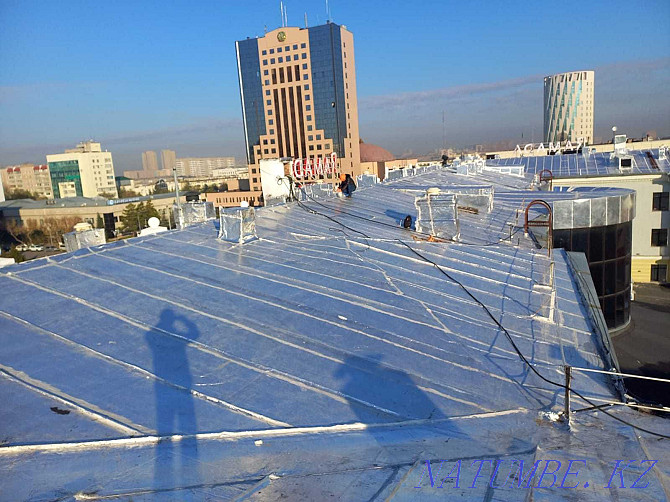 Repair of the roof of the roof of any buildings Astana - photo 1