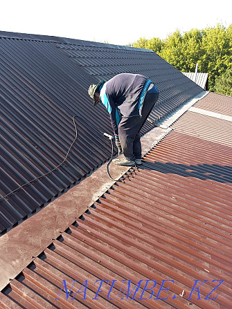 NOT EXPENSIVE. Roofing works. Repair of roofs. Roofing. Karagandy - photo 7