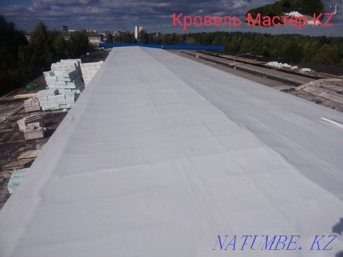 waterproofing pvc membrane roof repair roof installation PVC sale Astana - photo 1