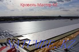 waterproofing pvc membrane roof repair roof installation PVC sale Astana - photo 2