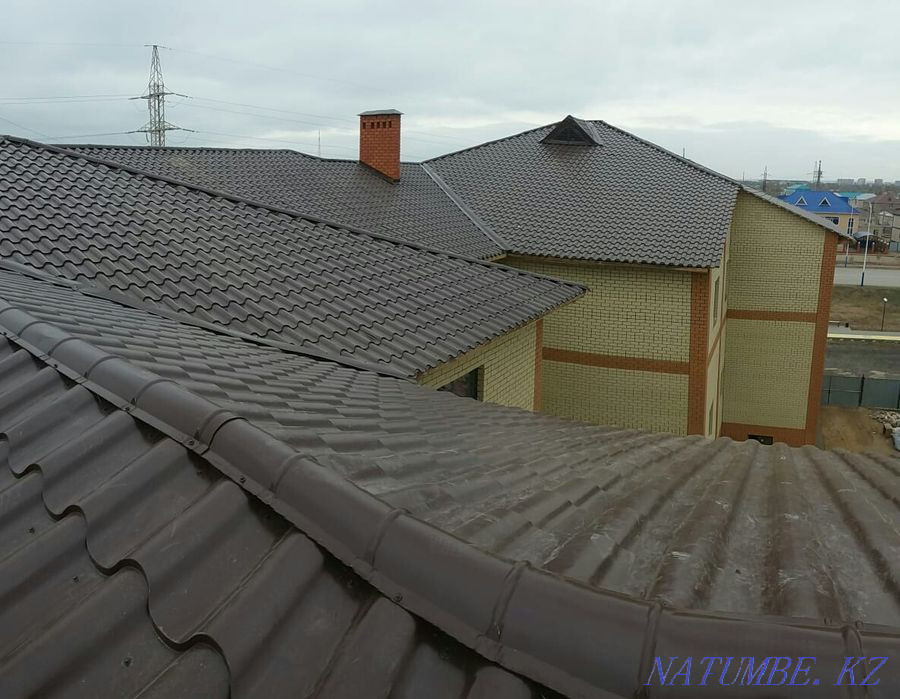 Кровельные работы, ремонт крыши, замена шифера, аэраторы Актобе - изображение 2