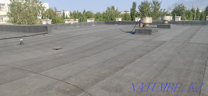 Repair of a soft roof, repair of a slate roof, replacement of slate with a professional sheet Rudnyy - photo 1
