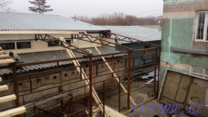 Roofing, facade works, frame houses, baths. Pavlodar - photo 4