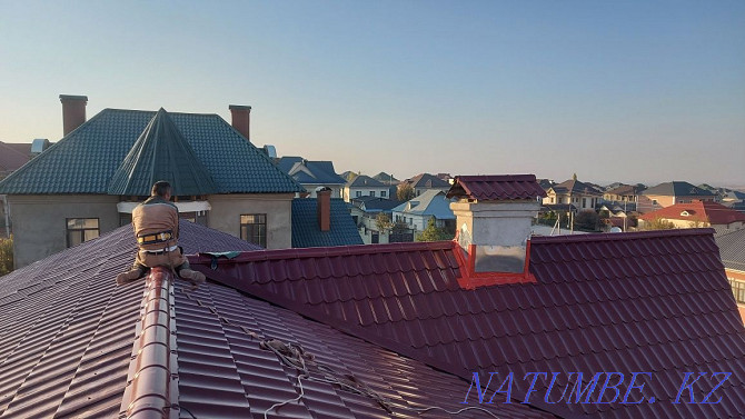 Repair and Replacement of Roofs. LEAK REMOVAL. All types of roofing. Shymkent - photo 4