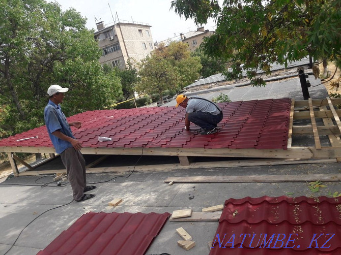 Repair and Replacement of Roofs. LEAK REMOVAL. All types of roofing. Shymkent - photo 6
