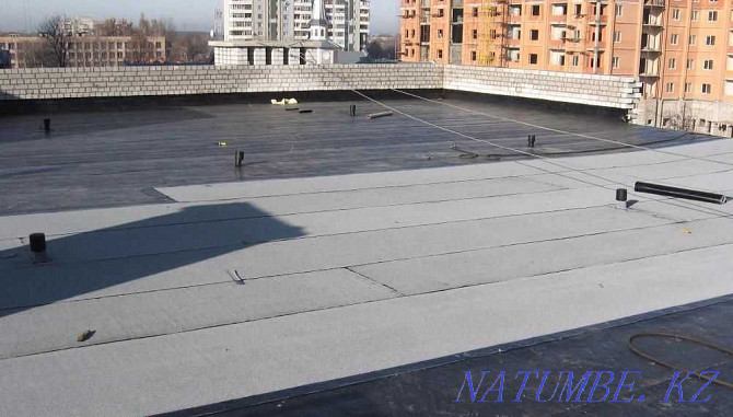 Roof repair with material. Soft roof. (Shatyr. Slate. Krish.) Shymkent - photo 4