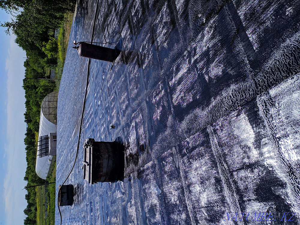 Ремонт Мягкой кровли ( унифлекс, бикрост,ризолин,рукан) Караганда - изображение 6