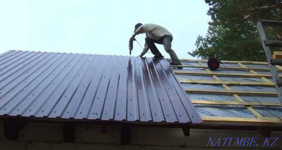 Rigid Roof Facade Gutter Snow guards Gazebo Terrace Pavlodar - photo 5