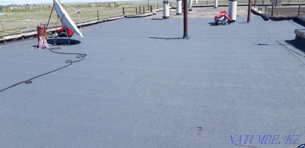 Repair of the roof of the roof elimination of leaks in spring and winter balcony Astana - photo 5