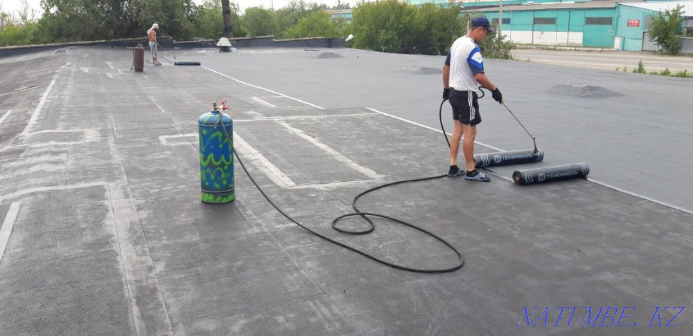Repair of the roof of the roof elimination of leaks in spring and winter balcony Astana - photo 4