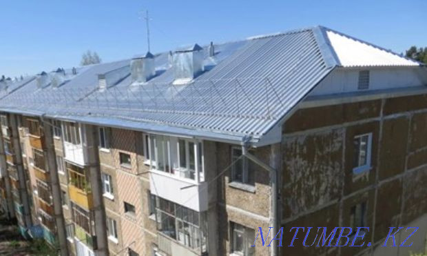 Repair of the roof of the roof elimination of leaks in spring and winter balcony Astana - photo 1