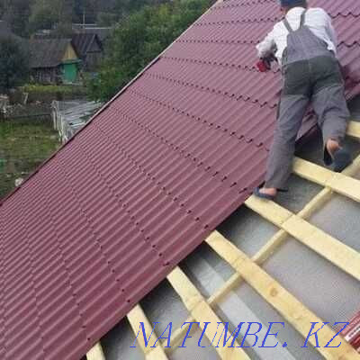 Roofing works Facade works Gutter systems, Pavlodar - photo 2