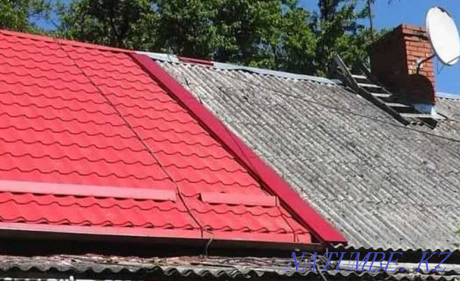 Roofing works Facade works Gutter systems, Pavlodar - photo 8