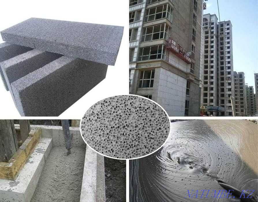 Roof insulation Foam concrete Ecowool Foam concrete Penabiton loft Kyzylorda - photo 6