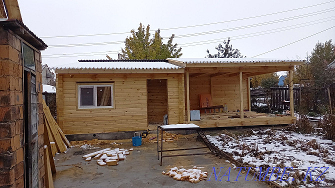 Roofs, soft roofing, metal profiles, siding, timber houses, panel houses. Ust-Kamenogorsk - photo 6