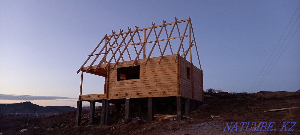 Roofs, soft roofing, metal profiles, siding, timber houses, panel houses. Ust-Kamenogorsk - photo 5