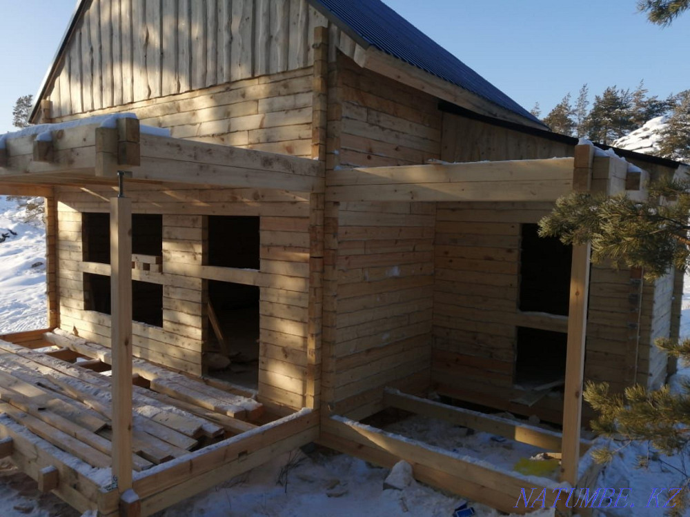 Roofs, soft roofing, metal profiles, siding, timber houses, panel houses. Ust-Kamenogorsk - photo 2