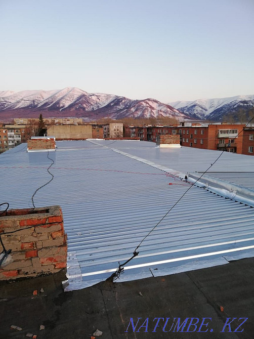 Roofs, soft roofing, metal profiles, siding, timber houses, panel houses. Ust-Kamenogorsk - photo 8