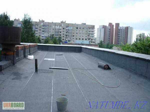 ROOFING WORKS - restoration of an old layer of a soft roof!!! Pavlodar - photo 4