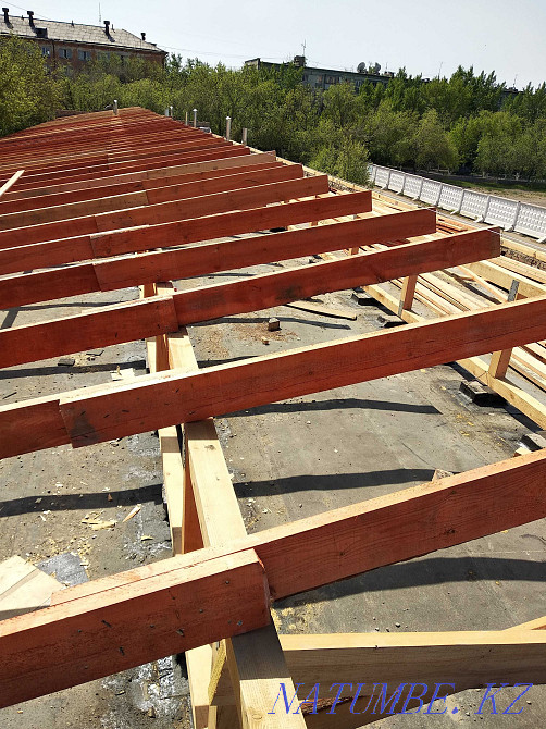 ROOFING WORKS - restoration of an old layer of a soft roof!!! Pavlodar - photo 7