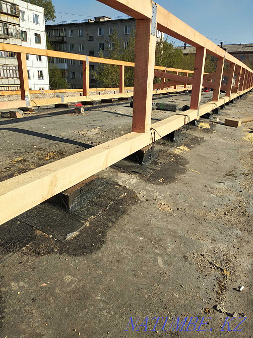 ROOFING WORKS - restoration of an old layer of a soft roof!!! Pavlodar - photo 6