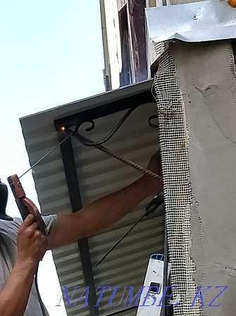 Мелкий ремонт крыша балкон козырьки утепление балкона мягкие кровли Алматы - изображение 6