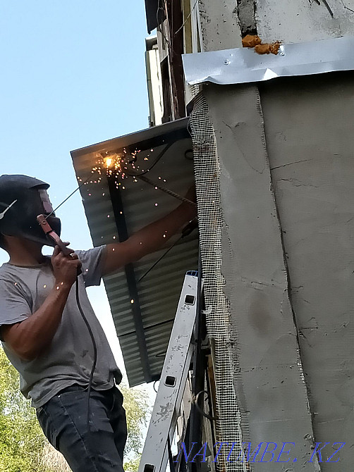 Мелкий ремонт крыша балкон козырьки утепление балкона мягкие кровли Алматы - изображение 7