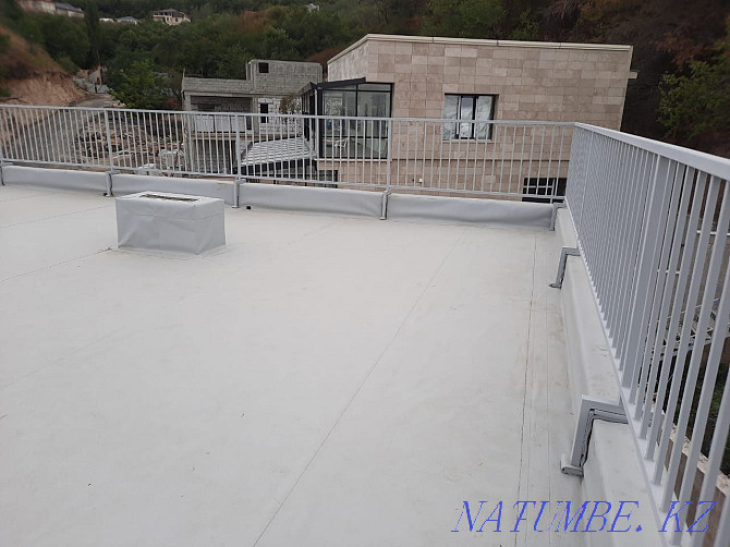 Roof, PVC membrane, roof, flat roof. Almaty - photo 8