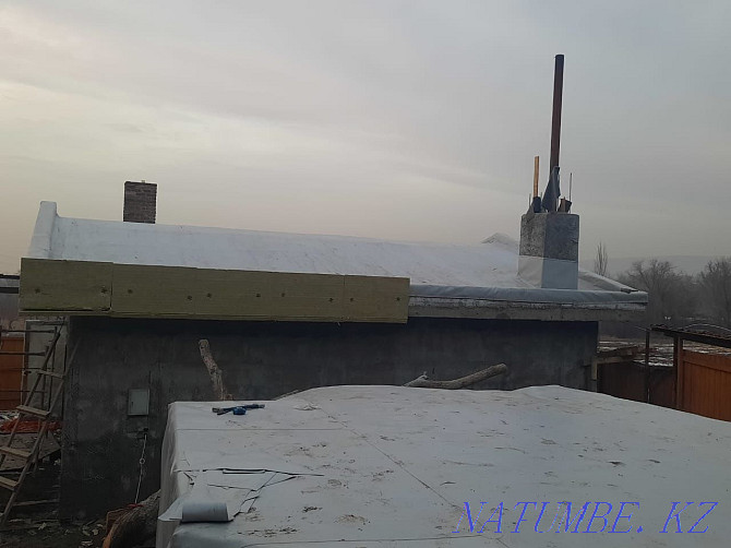 Roof, PVC membrane, roof, flat roof. Almaty - photo 6