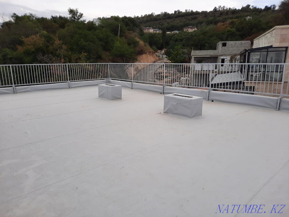 Шатыр, ПВХ мембрана, шатыр, тегіс шатыр.  Алматы - изображение 3