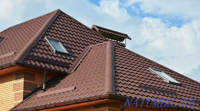 Roof repairs from 100 m2 (metal tiles, soft roof) Karagandy - photo 2