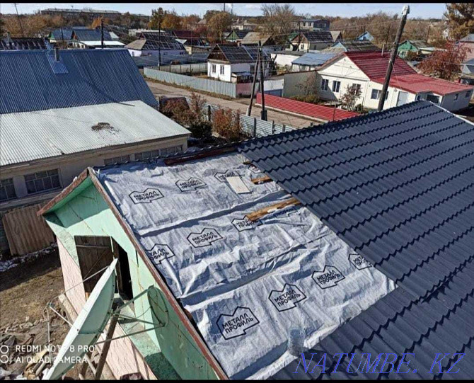 Roof repairs from 100 m2 (metal tiles, soft roof) Karagandy - photo 5