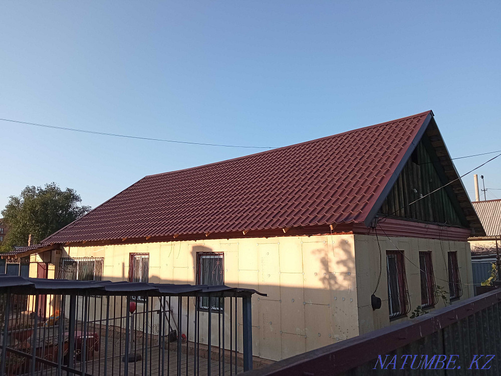 100 м2 шатырды жөндеу (металл плиткалар, жұмсақ шатыр)  Қарағанды - изображение 3