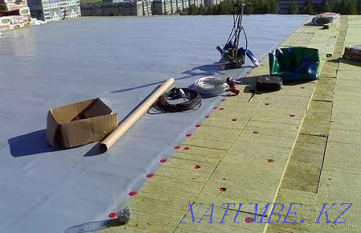 PVC membrane, sale and turnkey installation, turnkey roofing, roofing installation Turkestan - photo 7