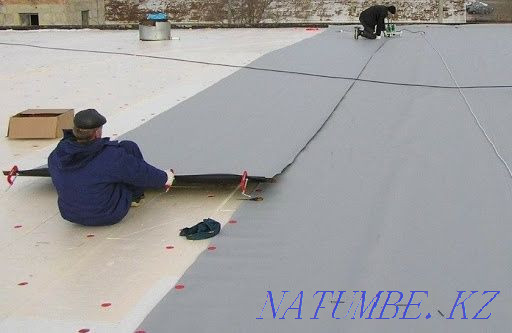 PVC membrane, sale and turnkey installation, turnkey roofing, roofing installation Turkestan - photo 8