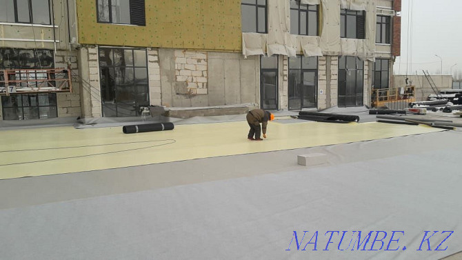 PVC membrane, sale and turnkey installation, turnkey roofing, roofing installation Turkestan - photo 2