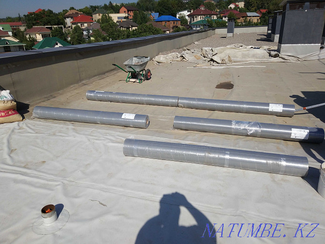 Roofing works, waterproofing of foundations, reservoirs Almaty - photo 1