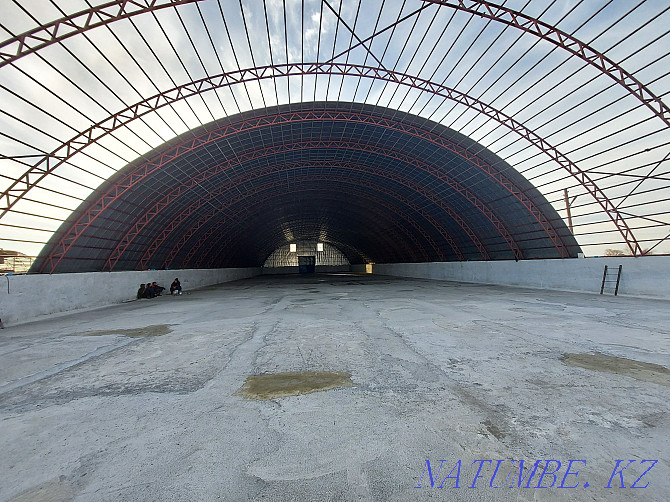 Construction of hangars. Roofing seam, production and installation. Kostanay - photo 4