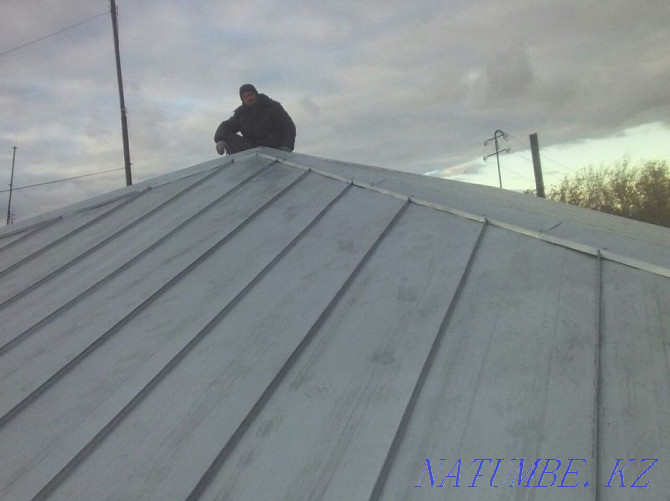 Construction of hangars. Roofing seam, production and installation. Kostanay - photo 8