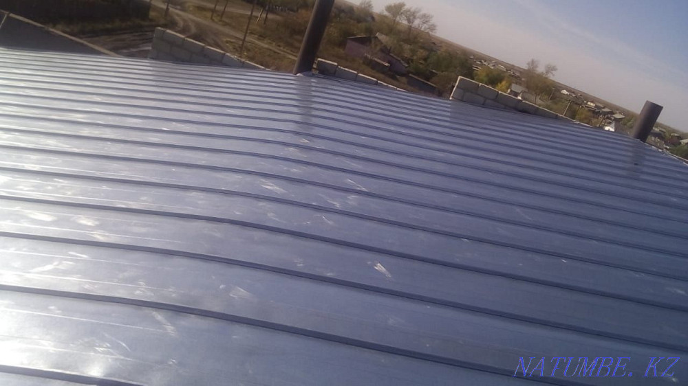 Строительство Ангаров. Кровля фальцевая, изготовление и монтаж. Костанай - изображение 7