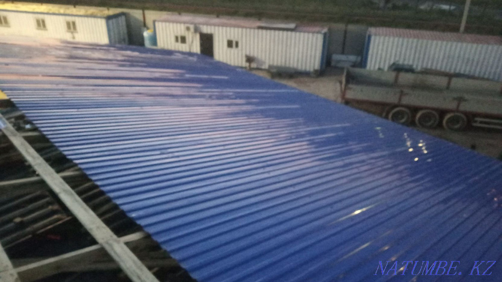 Roofing and sheathing of containers Astana - photo 1