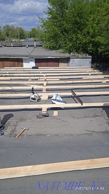 Garages. Roofing. Roof repairs. Roofing works. Karagandy - photo 3