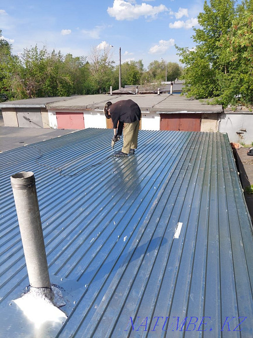 Garages. Roofing. Roof repairs. Roofing works. Karagandy - photo 8